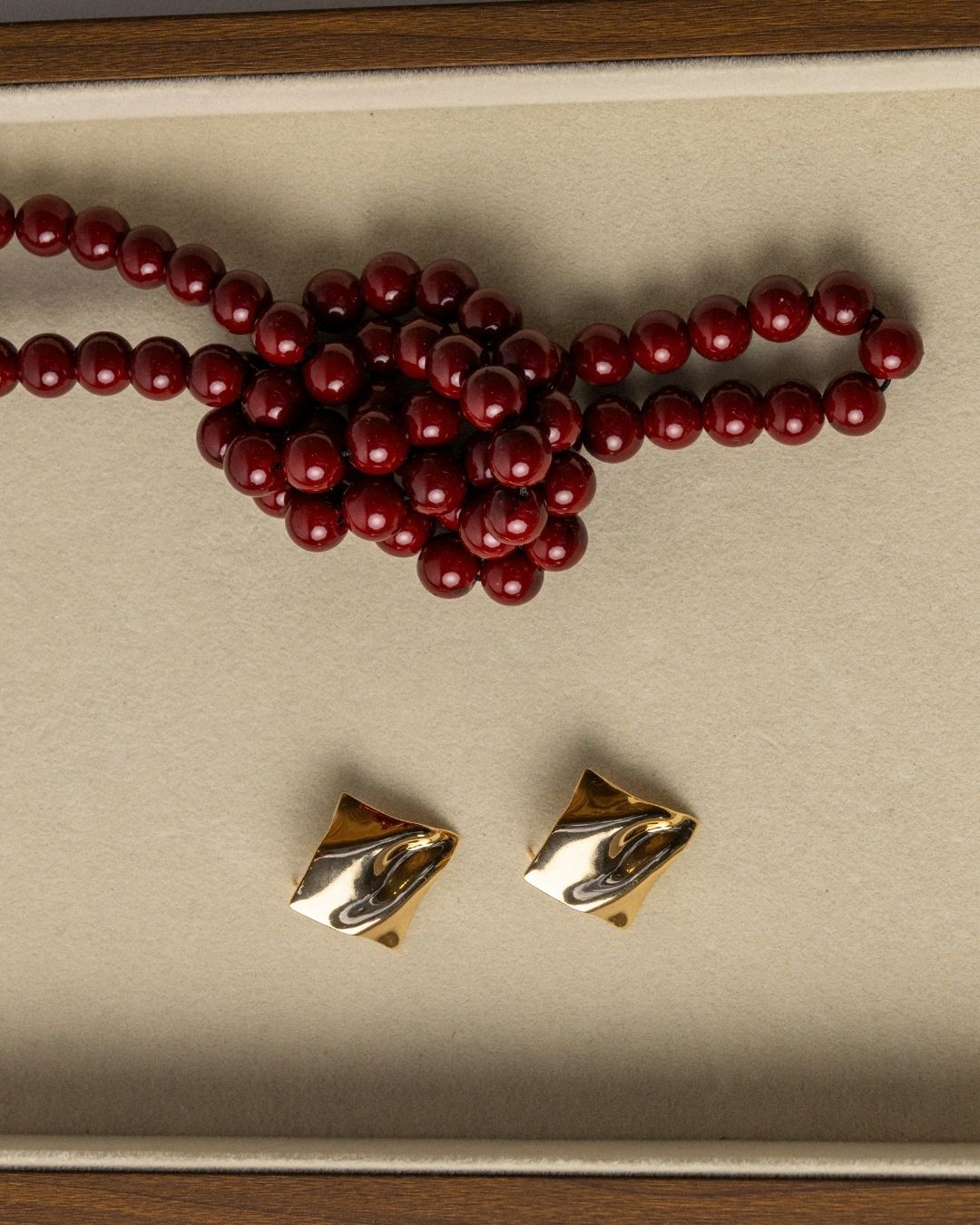 Multifunkcionalna ogrlica, crvena