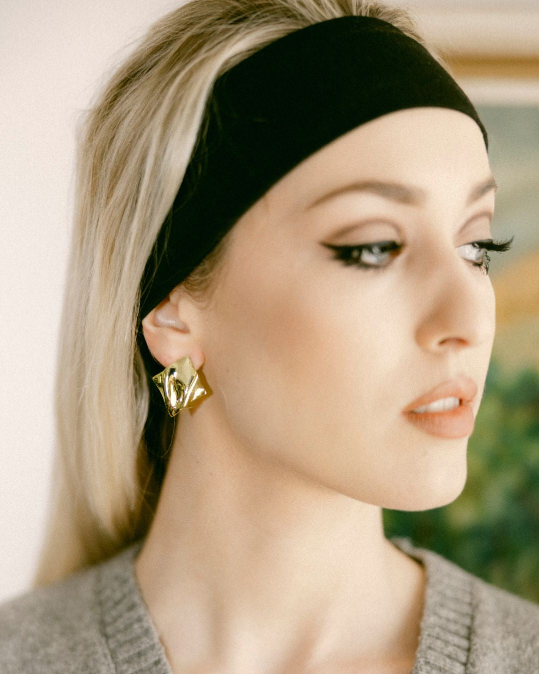 "Ana Katarina" earrings in gold