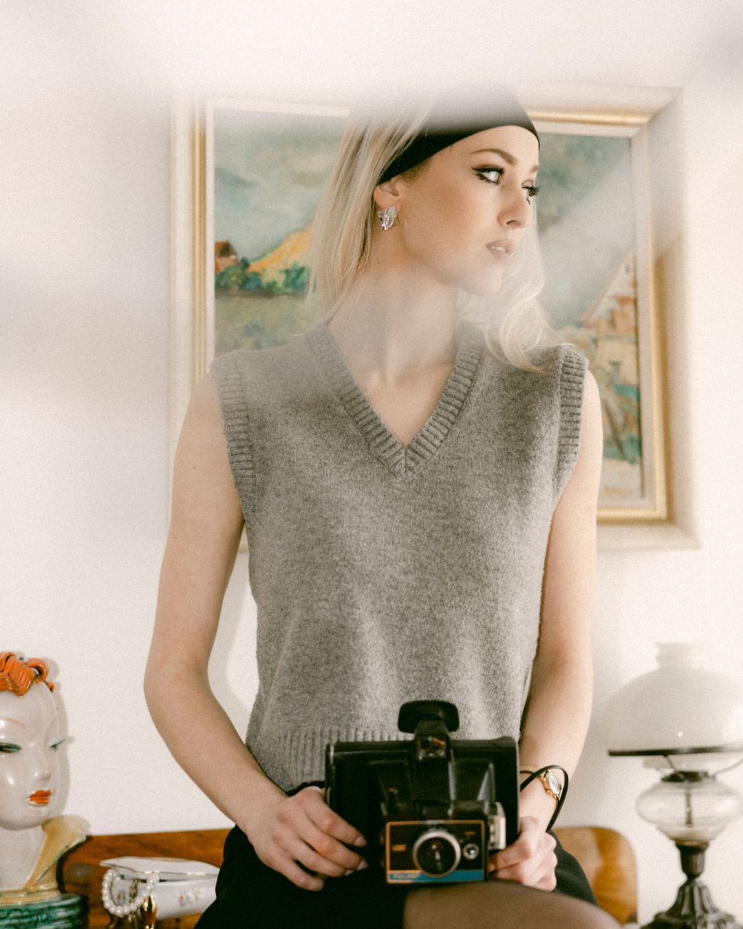 "Ana Katarina" earrings in gold