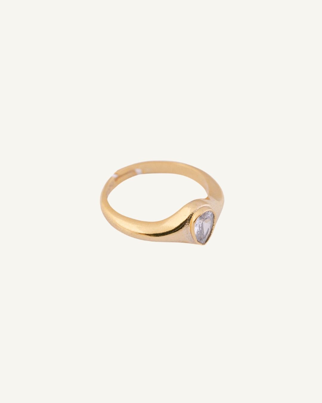 Fansy ring, gold