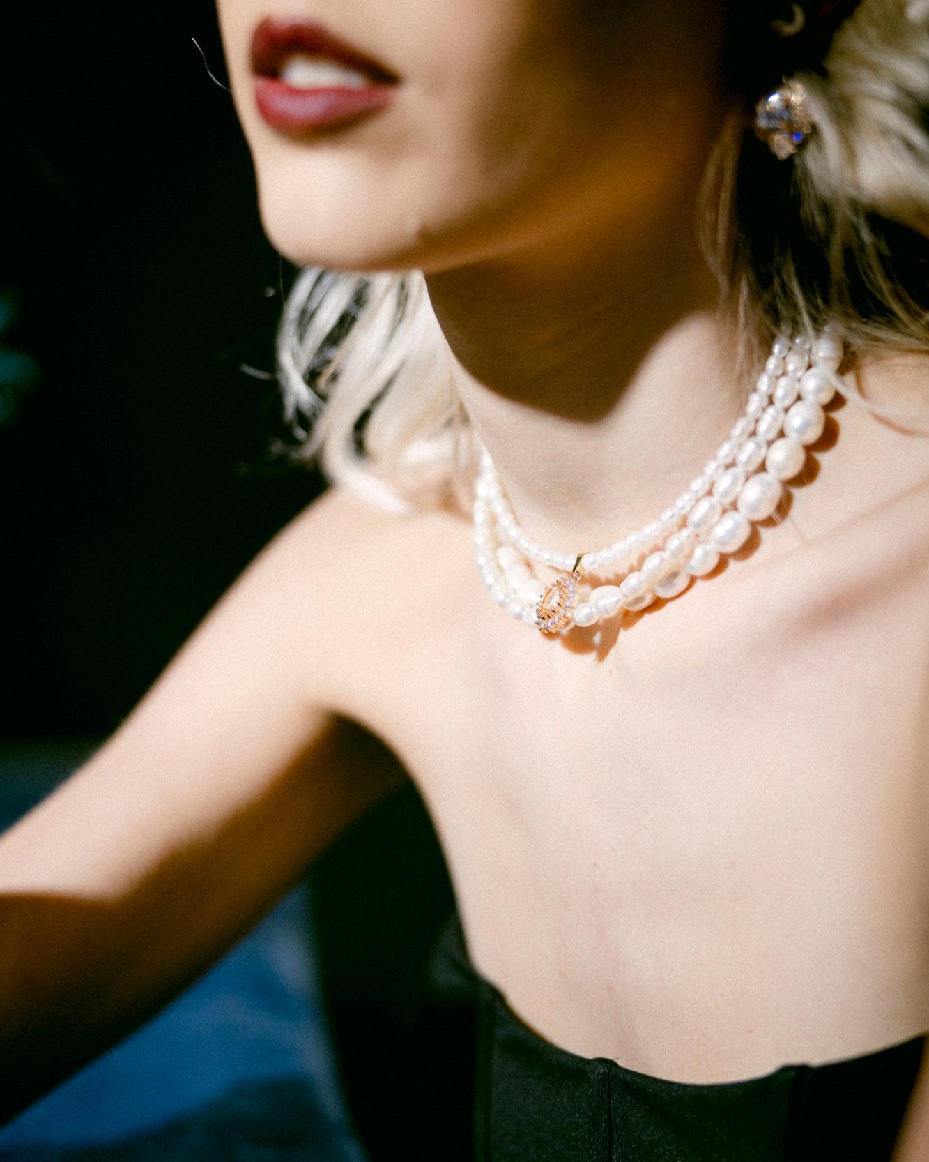 Classic pearl necklace