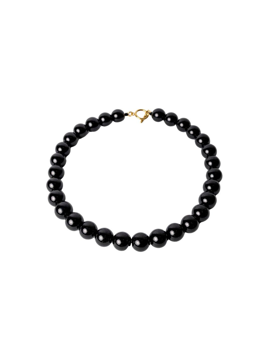 Subotnja špica ogrlica, crna