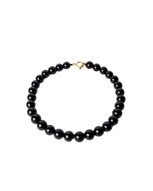 Subotnja špica ogrlica, crna